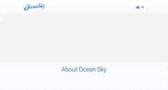 Desktop Screenshot of oceanskyintl.com